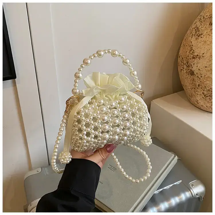 Pearl Woven Princess Handbag for Girls 2025 — feature 21