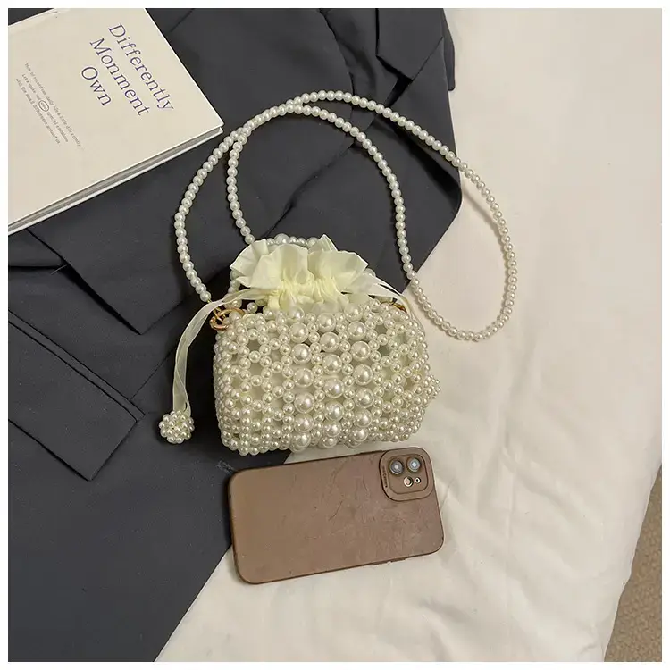 Pearl Woven Princess Handbag for Girls 2025 — feature 5
