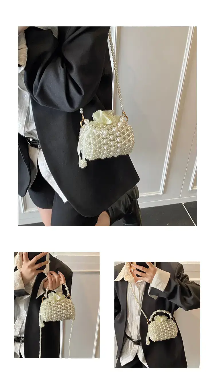 Pearl Woven Princess Handbag for Girls 2025 — feature 8