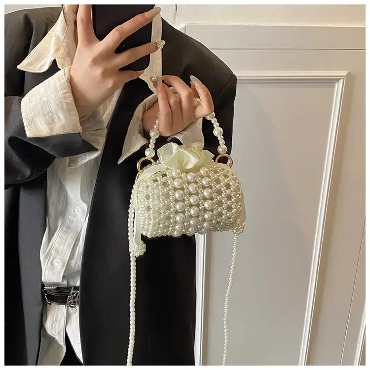 Pearl Woven Princess Handbag for Girls 2025 — feature 9