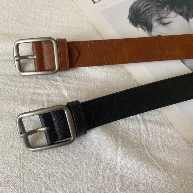 Cross-Border Women's Belt Black Brown 2024 New Men's Jeans — feature 1