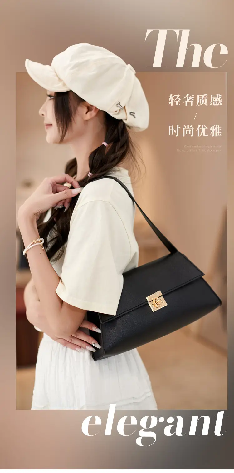 Korean Style Women's Casual Shoulder Bag 2025 — feature 1