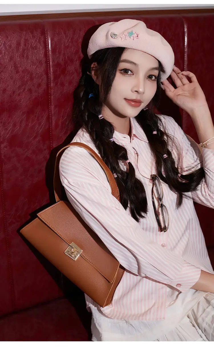 Korean Style Women's Casual Shoulder Bag 2025 — feature 12