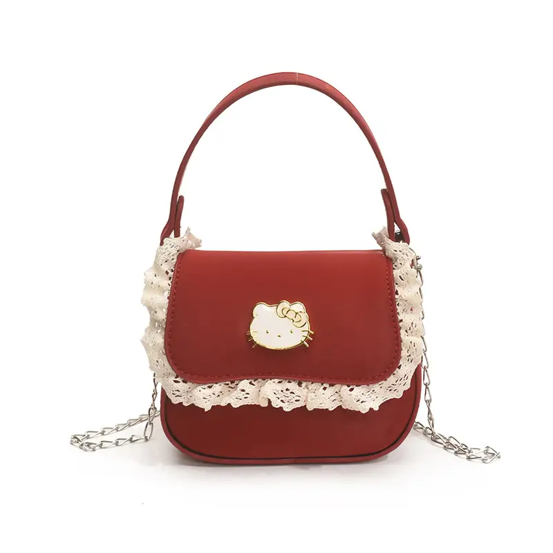 Red Cartoon Mini Shoulder Bag for Women 2025 - Image 5