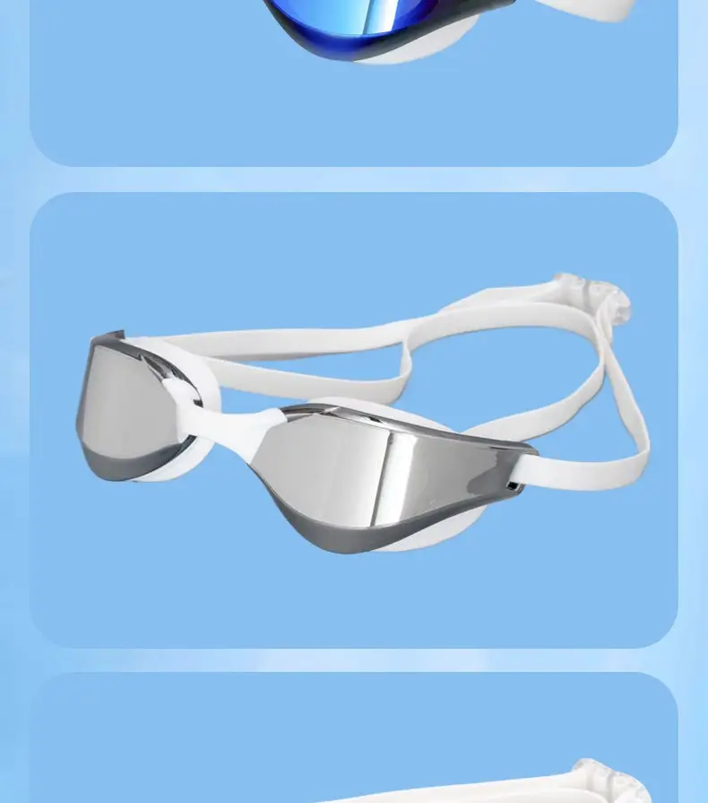 Cross-Border Swimming Goggles Waterproof and Anti-Fog High-Definition Adult Unisex Electroplated Swimming Goggles Children's Swimming Goggles Swimming Goggles — feature 27