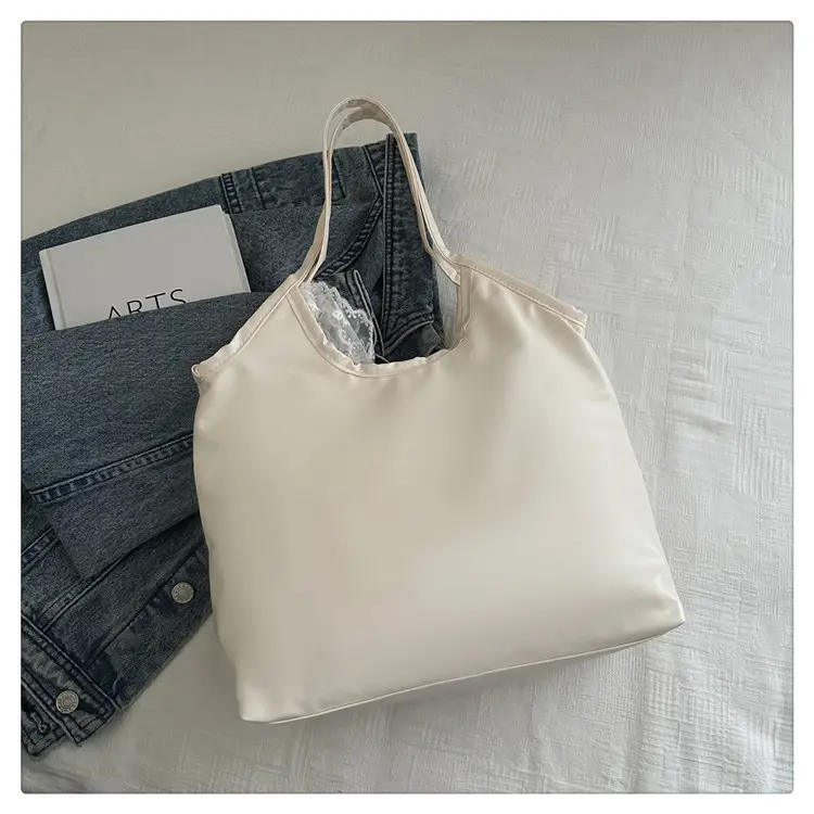 Women Lace Shoulder Bag Cream Large Capacity Summer Fashion — feature 6