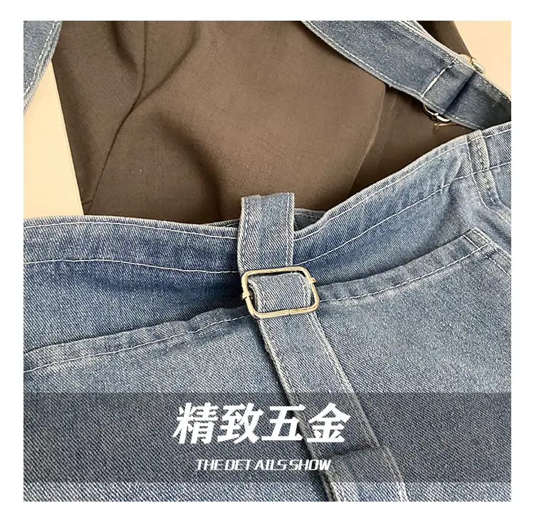 Women Denim Shoulder Bag Large Capacity Korean Style — feature 8