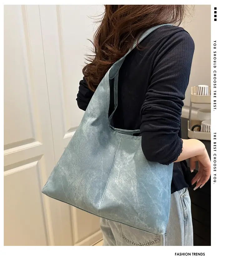 Brown Velvet Shoulder Tote Bag for Women 2025 — feature 1