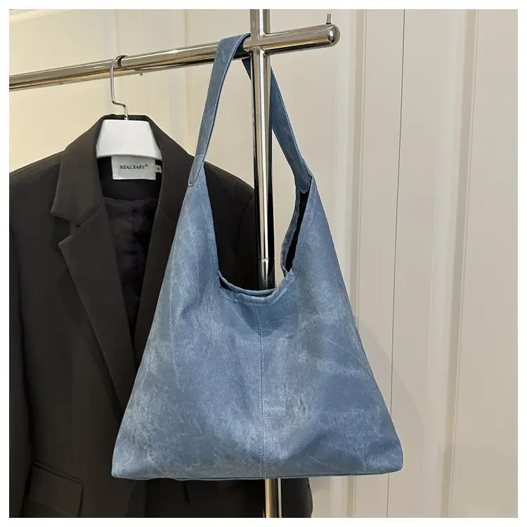 Brown Velvet Shoulder Tote Bag for Women 2025 — feature 20