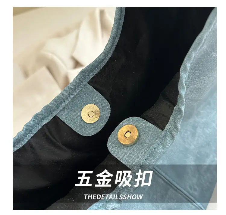 Brown Velvet Shoulder Tote Bag for Women 2025 — feature 4