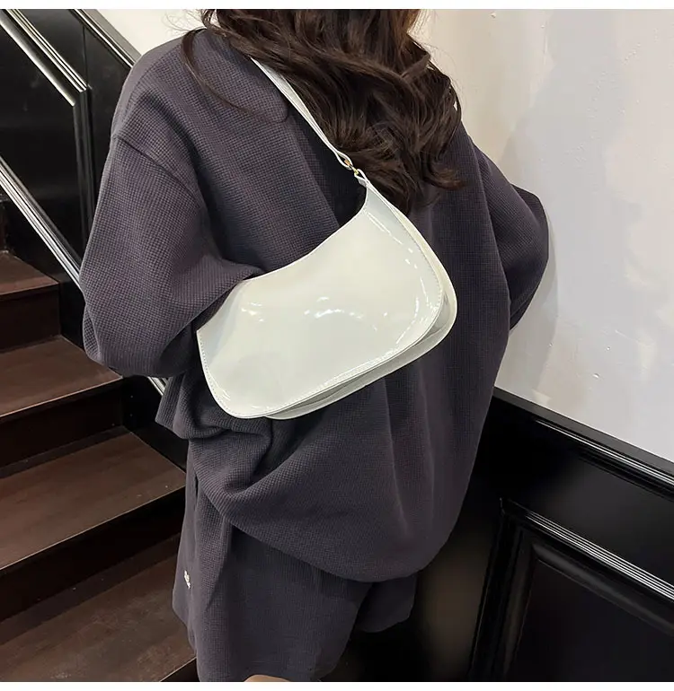 2025 Pink Glossy Korean Style Crossbody Bag — feature 25
