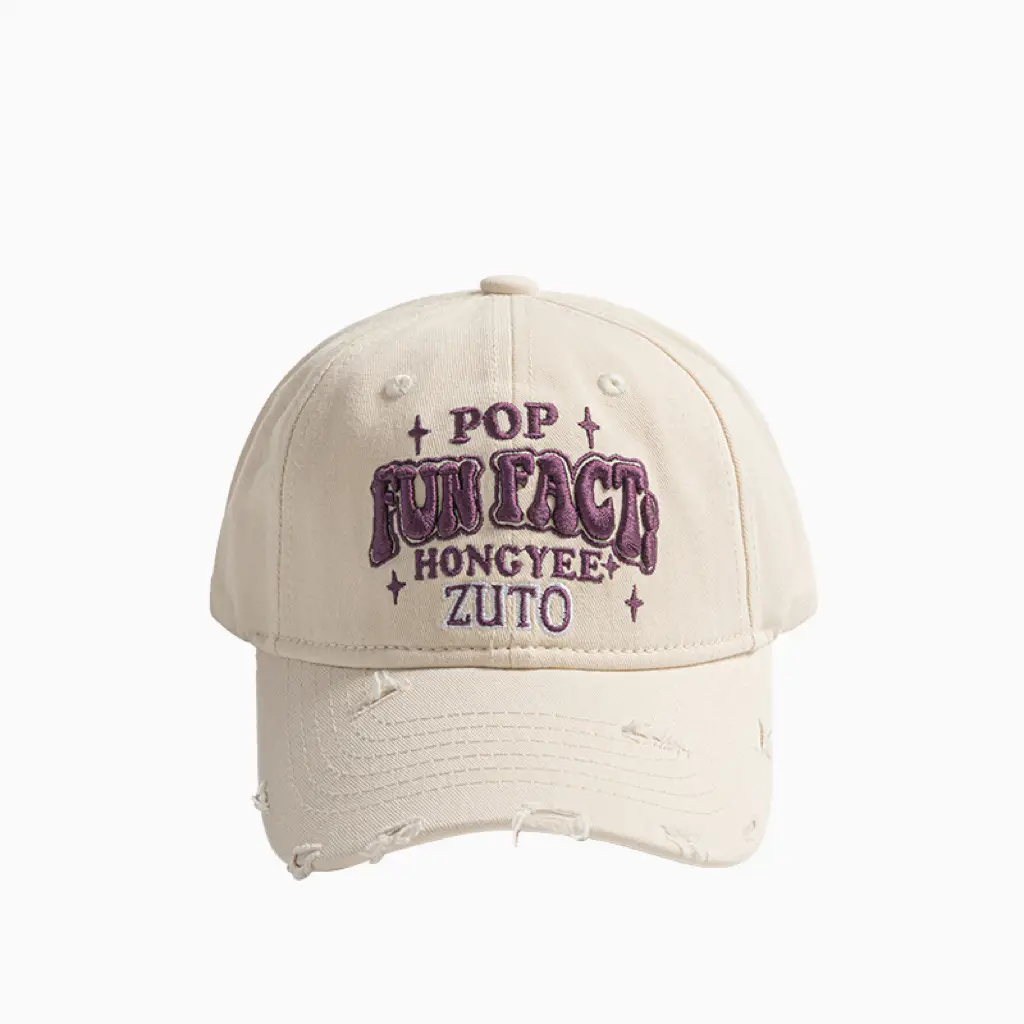 Korean Style Embroidered Baseball Cap for Women Sunshade - Image 6