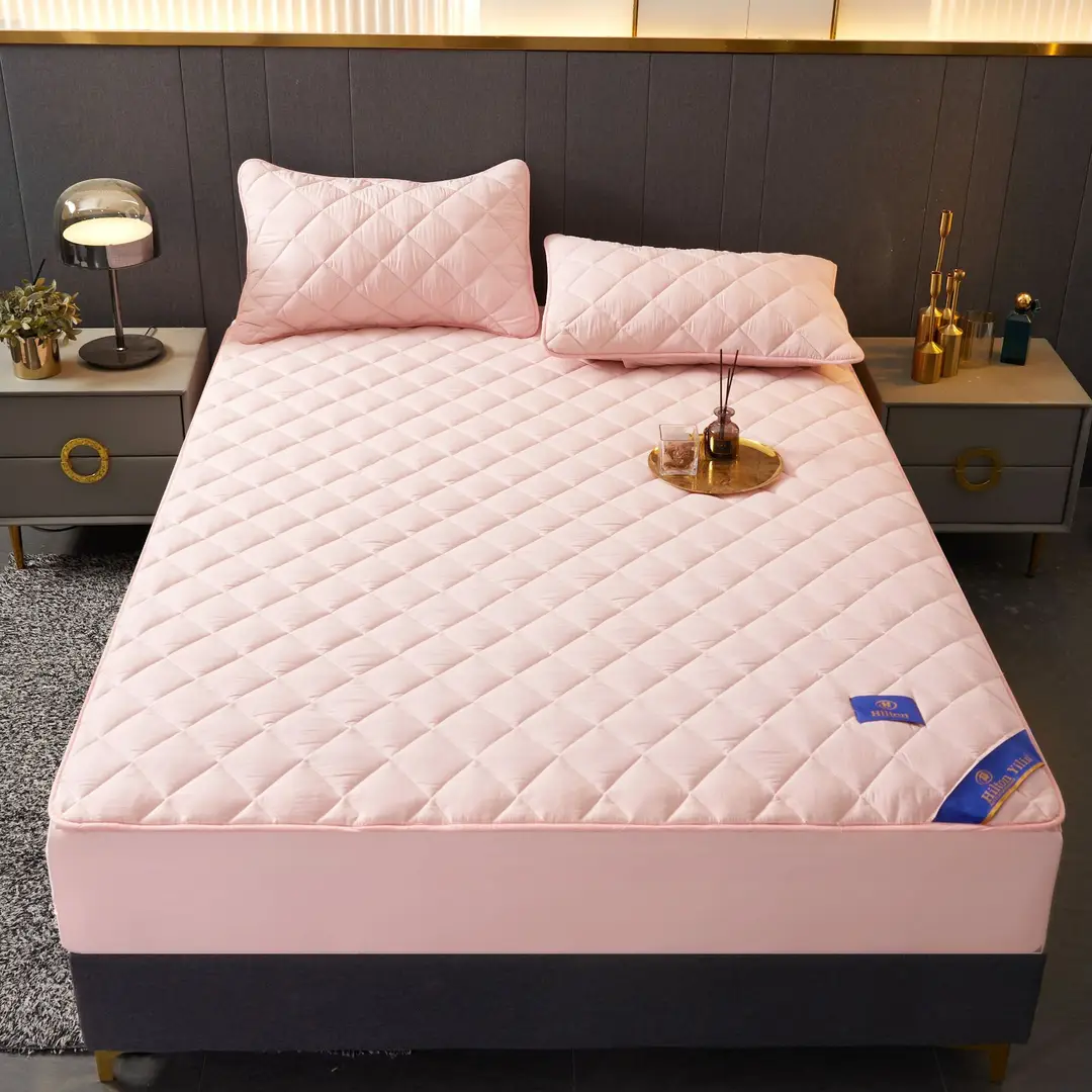 Hilton Doubletree Hotel Quilted Fitted Sheet Fully Surrounded by Simmons Protective Cover Pure Cotton All-Inclusive Mattress Cover Wholesale