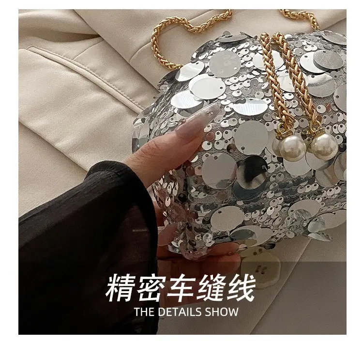 Fashionable Sequin Chain Bags for Women 2025 — feature 7