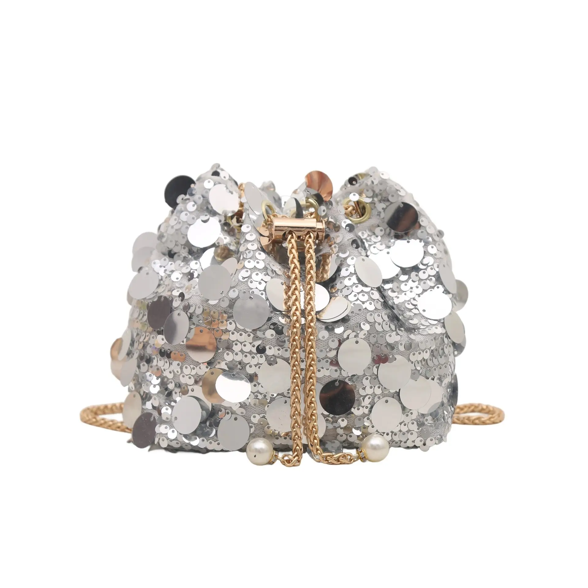 Fashionable Sequin Chain Bags for Women 2025 - Image 2