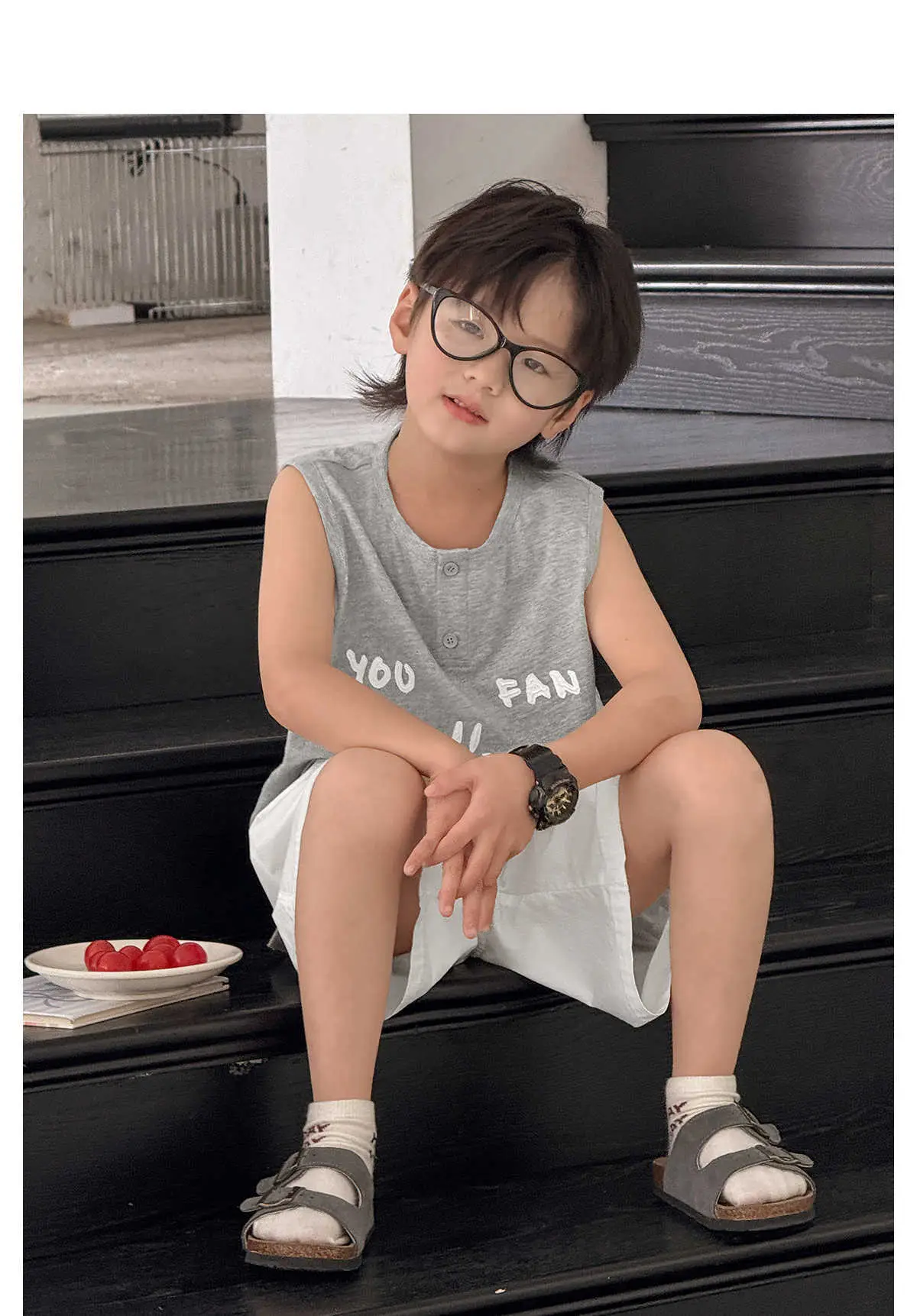 Kids Vest White Graphic Summer 2025 — feature 21