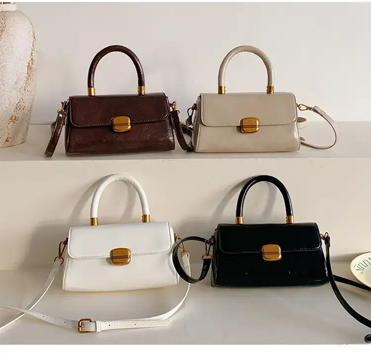 White Square Shoulder Crossbody Bag for Women 2025 — feature 1