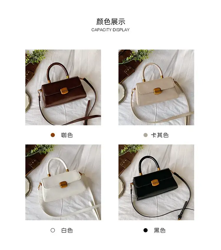 White Square Shoulder Crossbody Bag for Women 2025 — feature 3