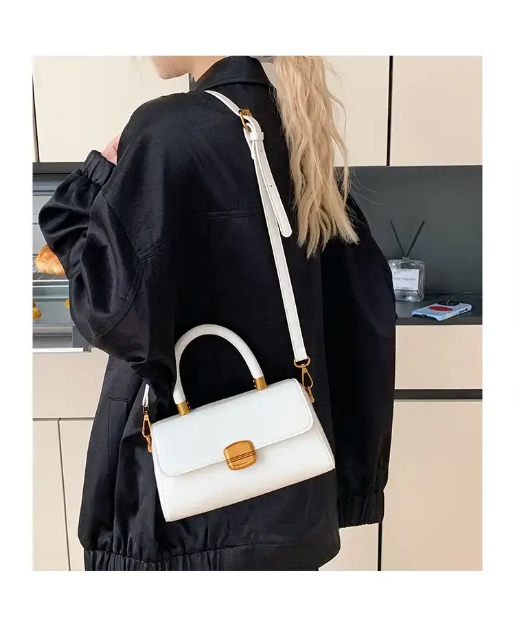 White Square Shoulder Crossbody Bag for Women 2025 — feature 8