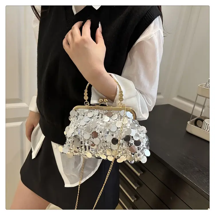 Retro Gold Lace Shoulder Bag for Women 2025 — feature 18