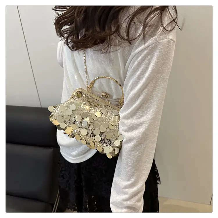 Retro Gold Lace Shoulder Bag for Women 2025 — feature 30
