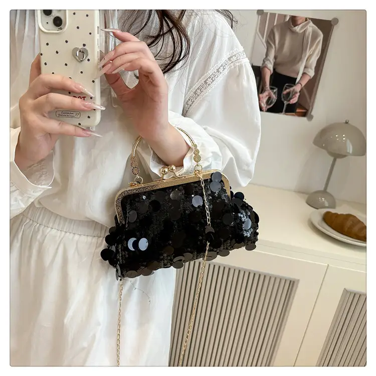 Retro Gold Lace Shoulder Bag for Women 2025 — feature 31