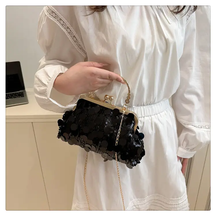 Retro Gold Lace Shoulder Bag for Women 2025 — feature 32