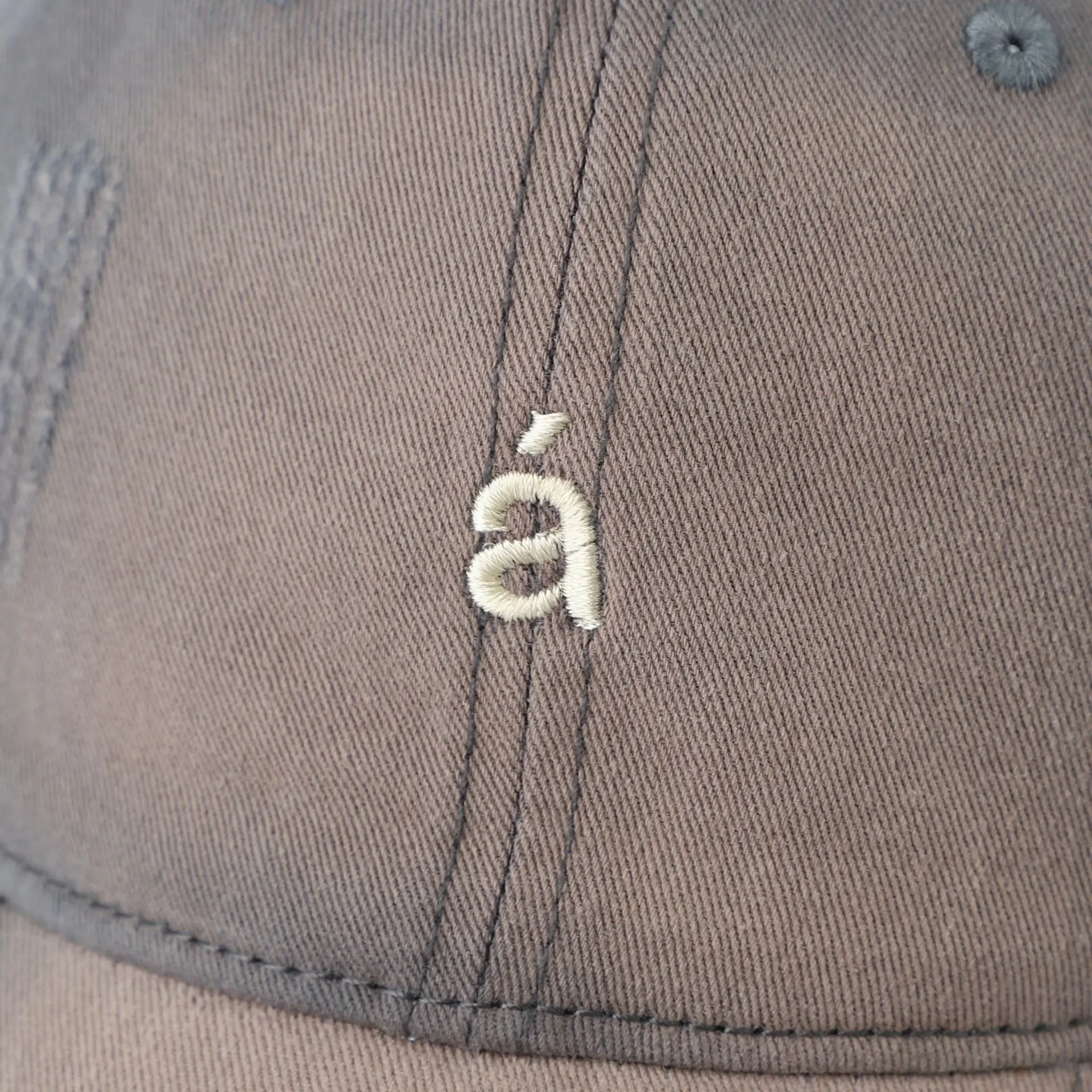 Women's Tan Wash & Rip Baseball Cap with Logo — feature 19
