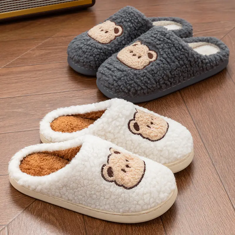 Women's Cotton Slippers for Autumn and Winter 2025, New Indoor Home Thick-Soled Non-Slip Warm Slippers for Outdoor Wear, Trendy Cotton Slippers for Women in Winter - Image 7