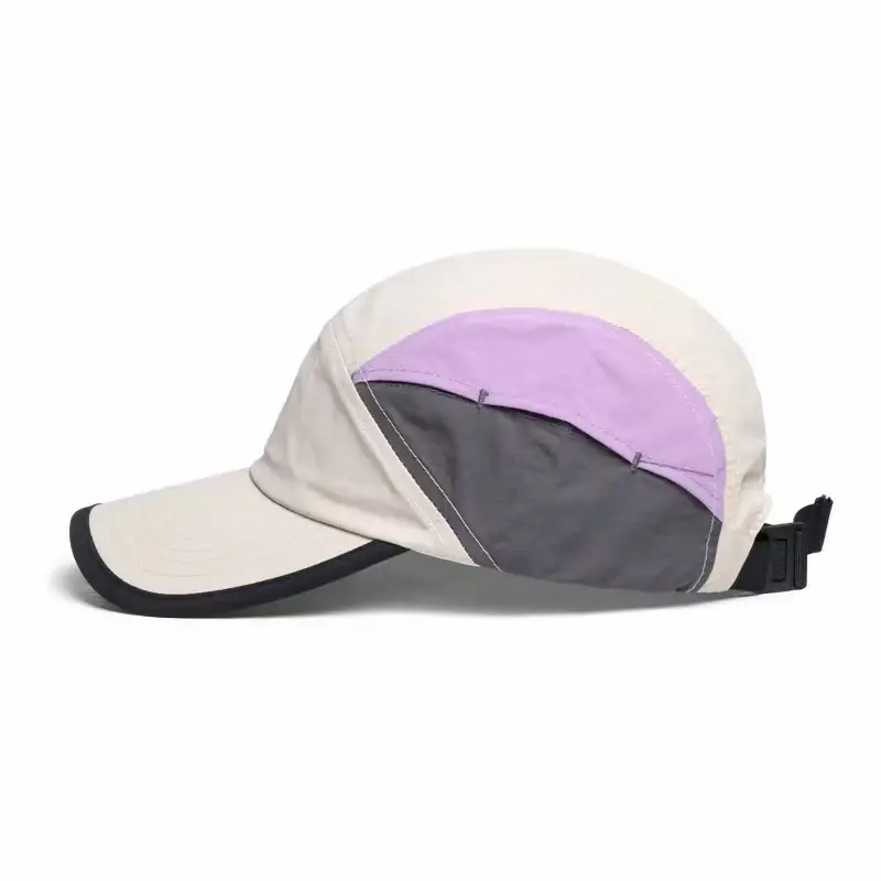 Adjustable Baseball Cap with Color Block Design - Image 9