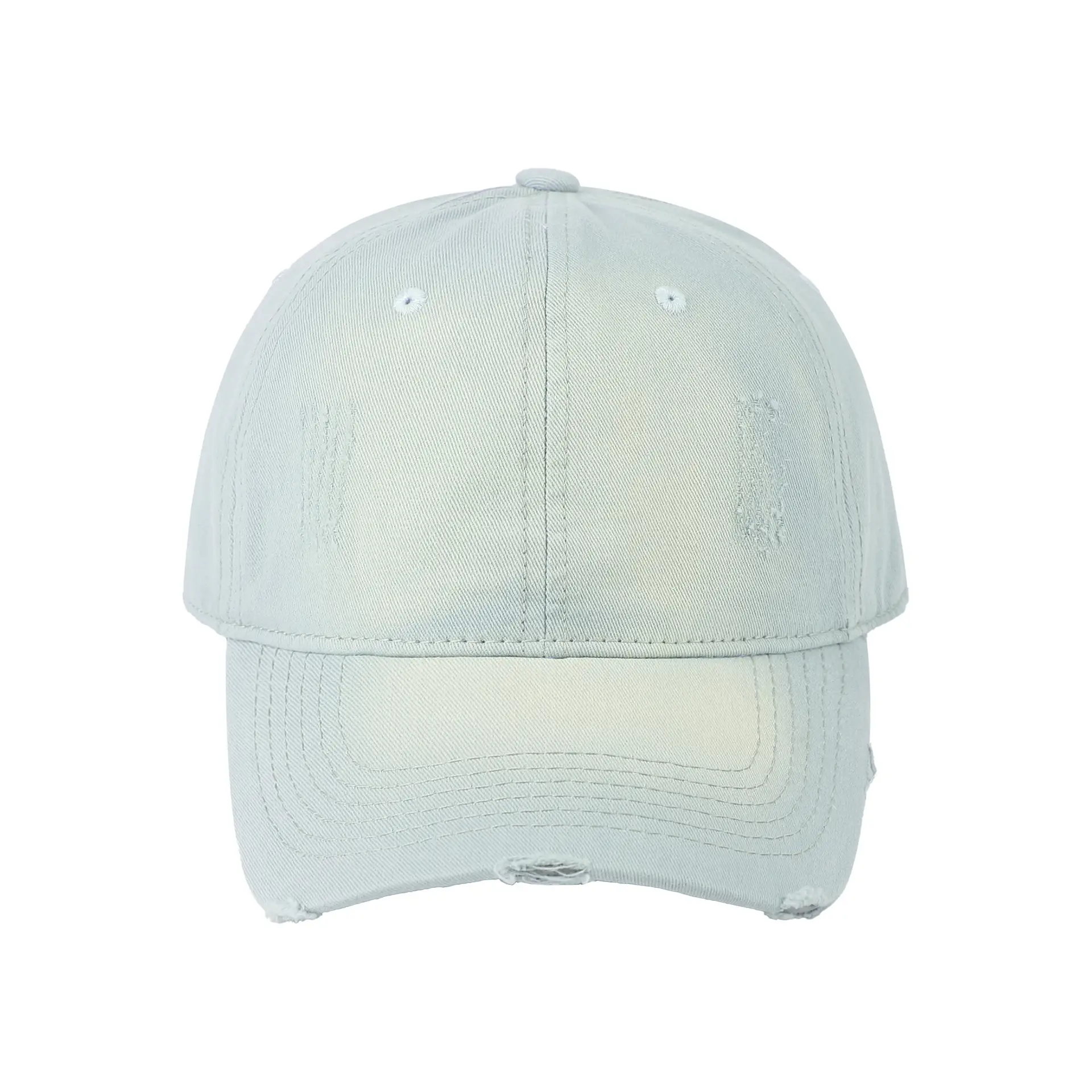 Yellow Vintage Distressed Baseball Cap Unisex Sunshade — feature 8