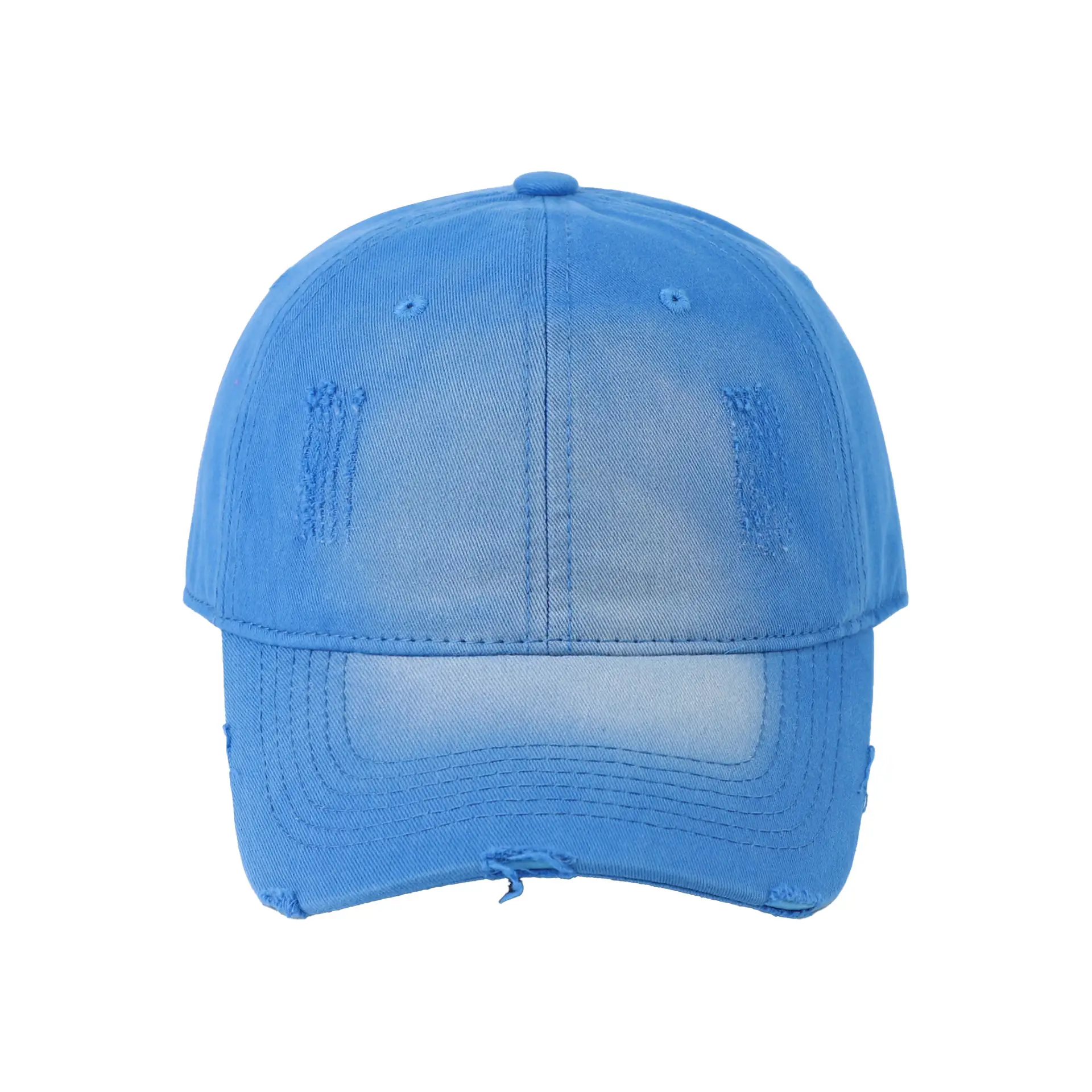 Yellow Vintage Distressed Baseball Cap Unisex Sunshade - Image 11