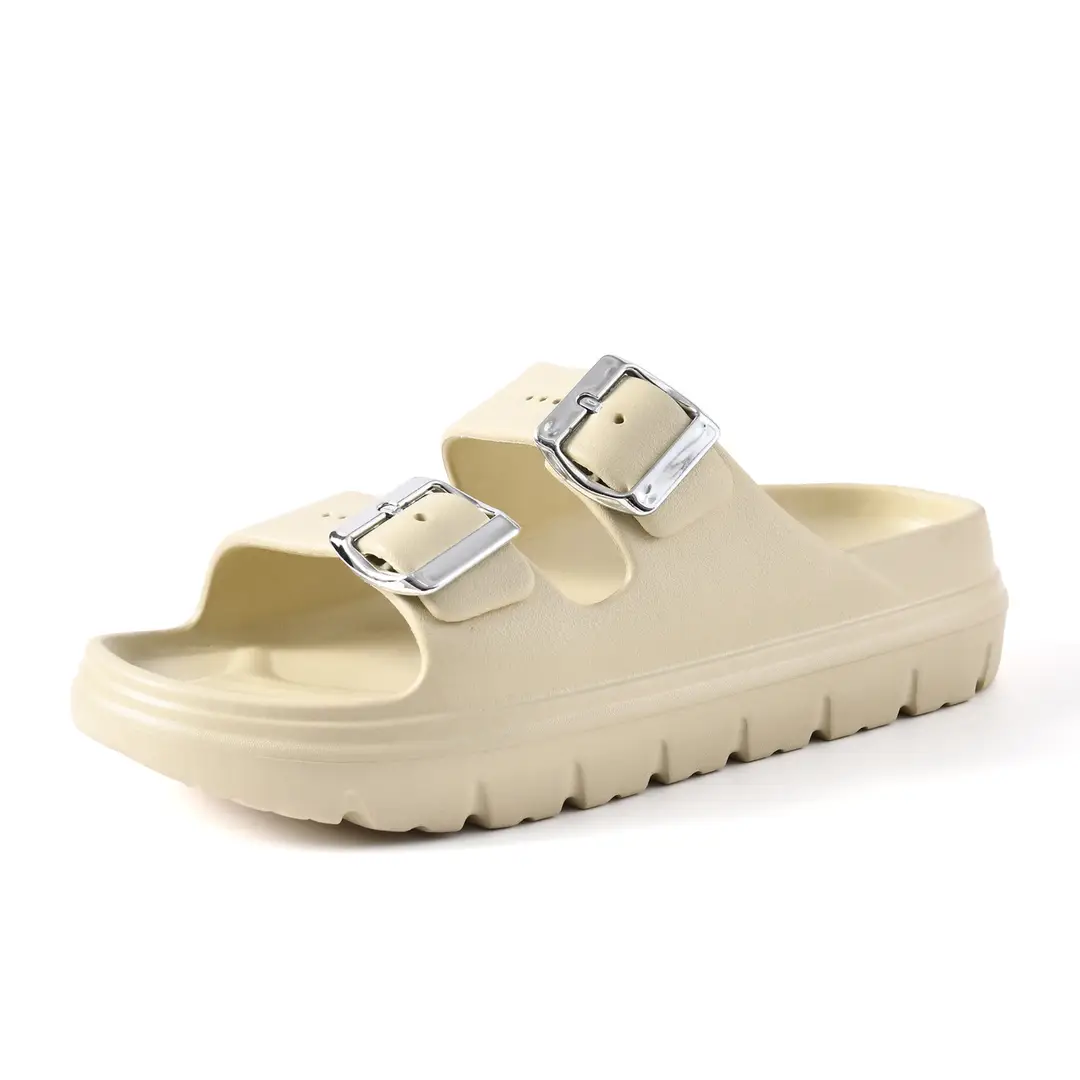 Summer Women's New Thick-Soled Slippers with Increased Height, Non-Slip, Comfortable Feel, Versatile for Outdoor Wear, Casual Beach Slippers Wholesale - Image 5