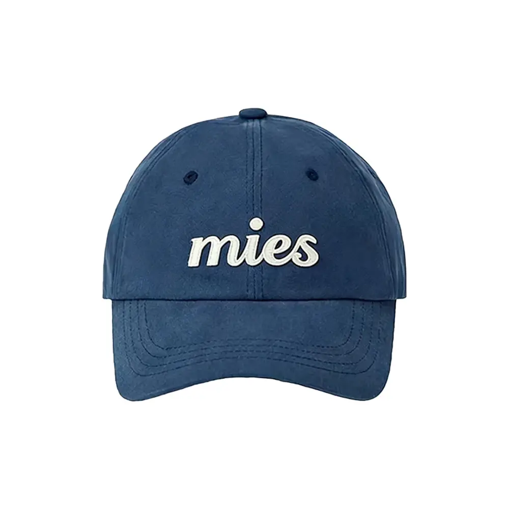 Mies Appliqué Baseball Cap Blue Women Men - Image 8