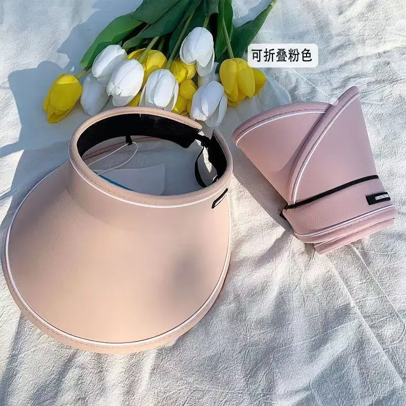 Summer Sun Hat with Fan to Cover Face, Uv Sun Protection Hat, Large Brim Empty Top Hat, Sun Hat for Women, Fashionable Charging Hat