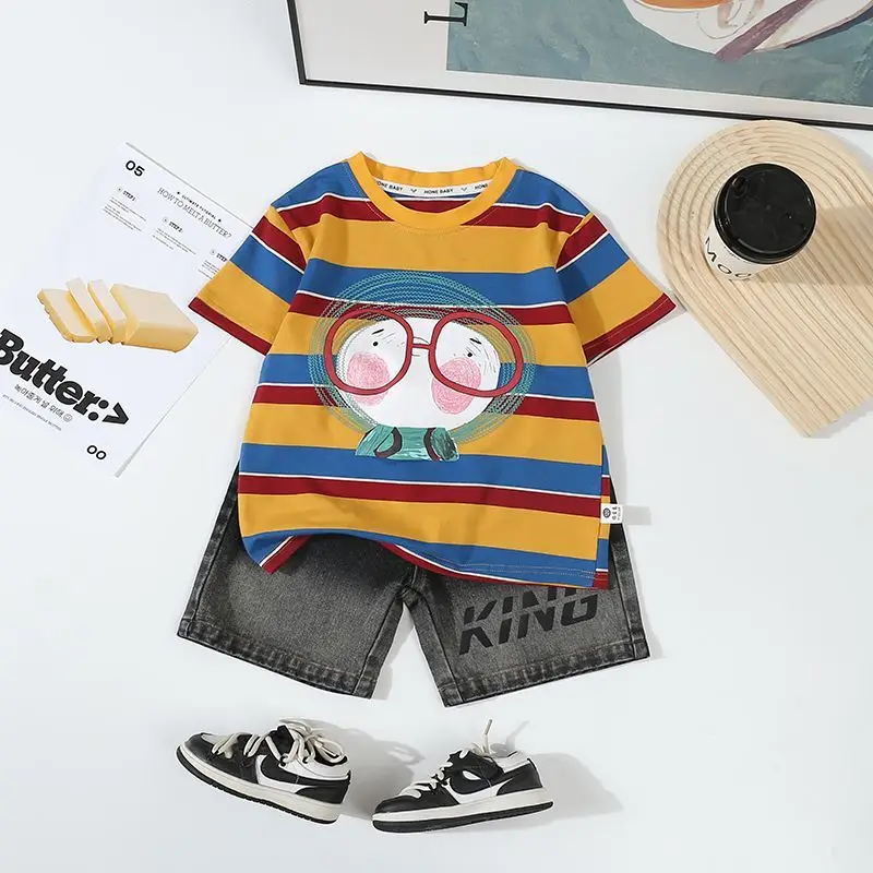 Boys Striped T-Shirt Summer Wear 2025 — feature 10