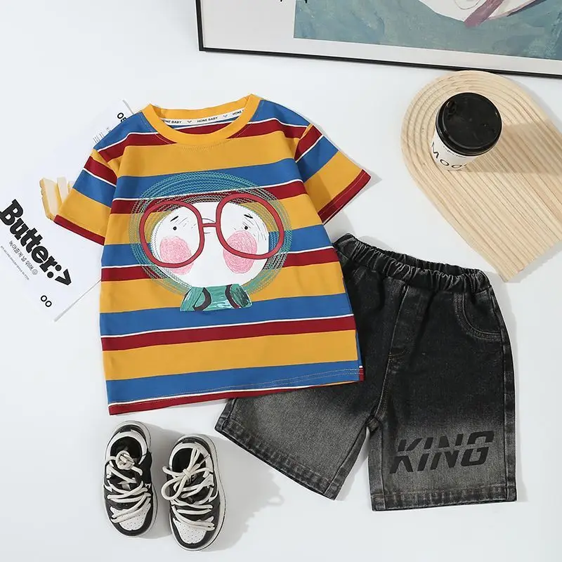 Boys Striped T-Shirt Summer Wear 2025 — feature 11