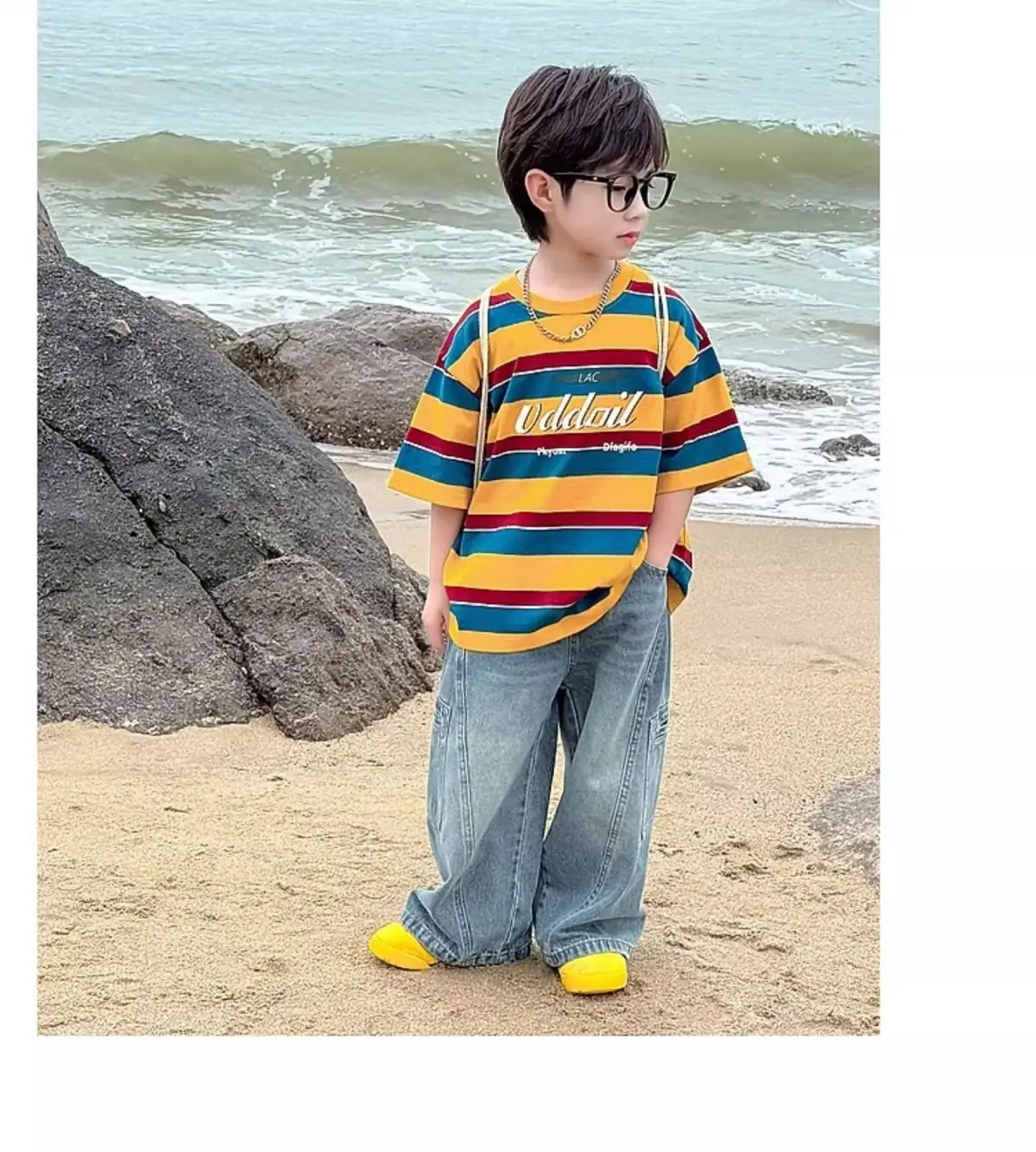 Boys Striped T-Shirt Summer Wear 2025 — feature 8