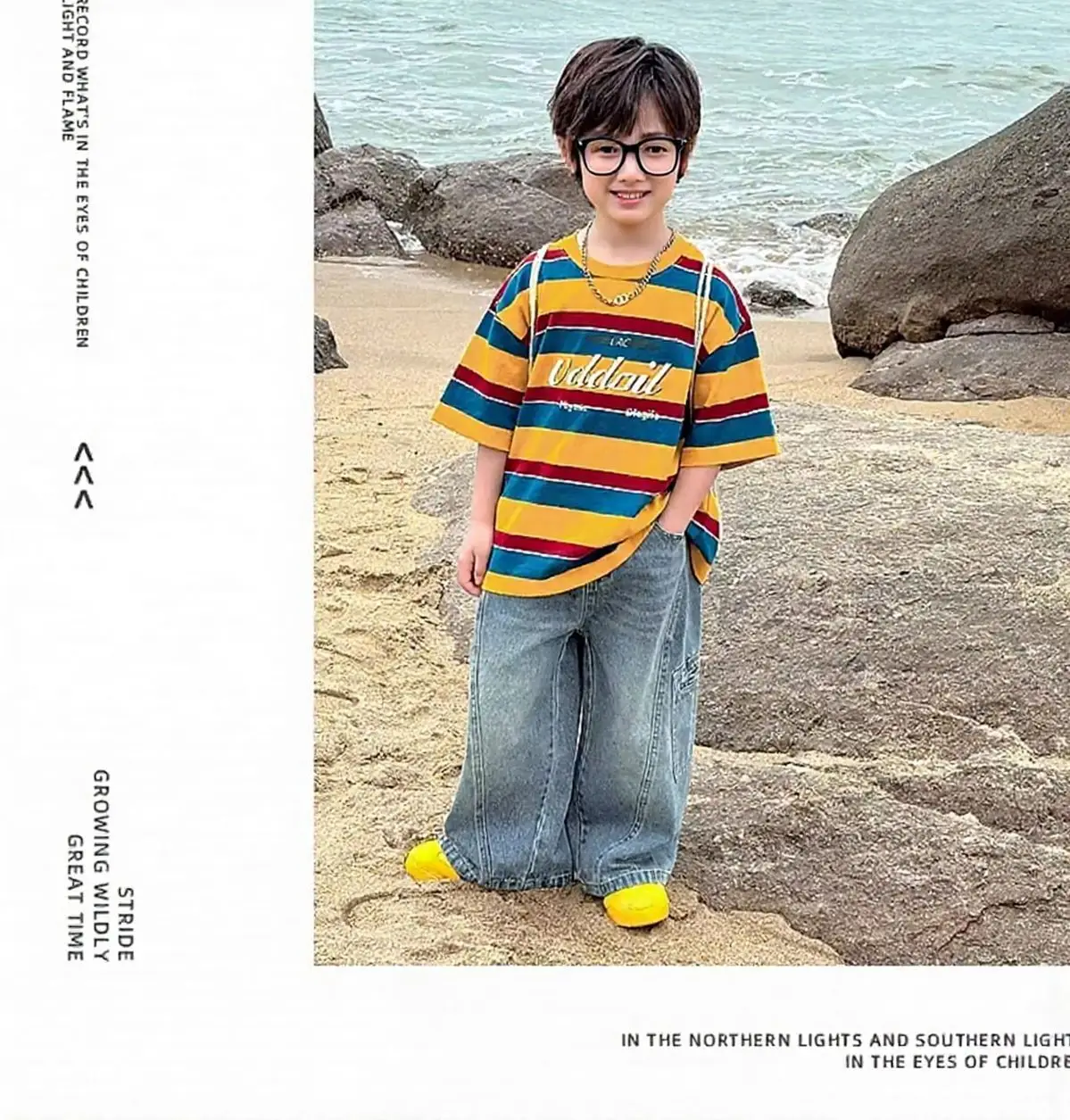 Boys Striped T-Shirt Summer Wear 2025 — feature 9