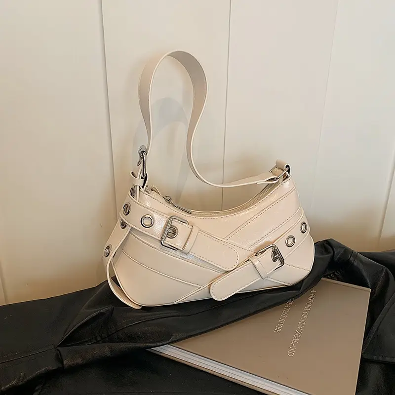 Vintage Red Motorcycle Bag for Girls 2025 - Image 2