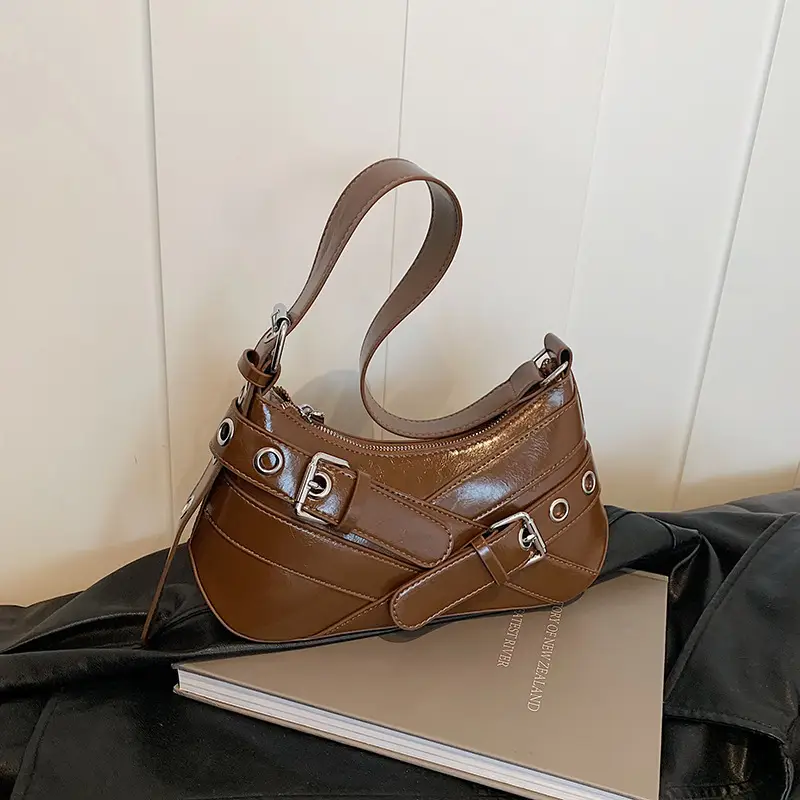 Vintage Red Motorcycle Bag for Girls 2025 - Image 4