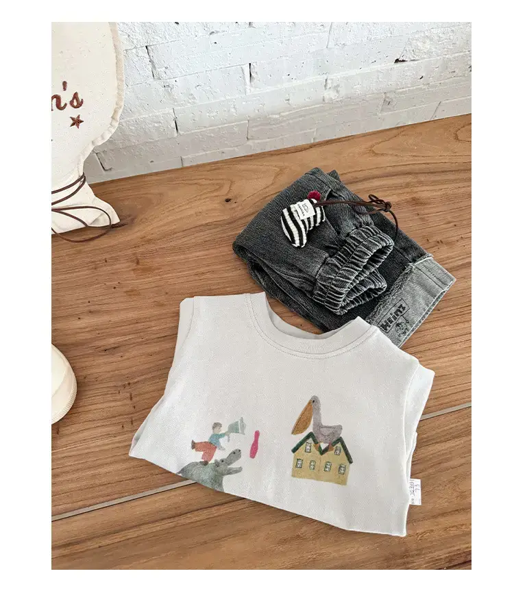 Baby T-Shirt Set Cartoon Bottom for Boys Autumn Wear — feature 14