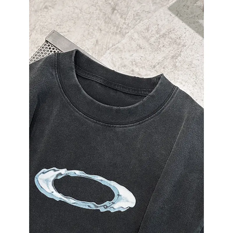 Kids T-Shirt Black Graphic Short Sleeve Cotton Summer — feature 1