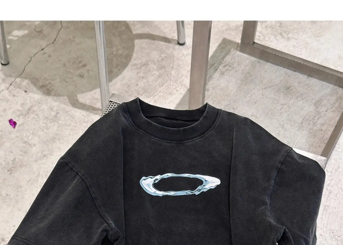 Kids T-Shirt Black Graphic Short Sleeve Cotton Summer — feature 5