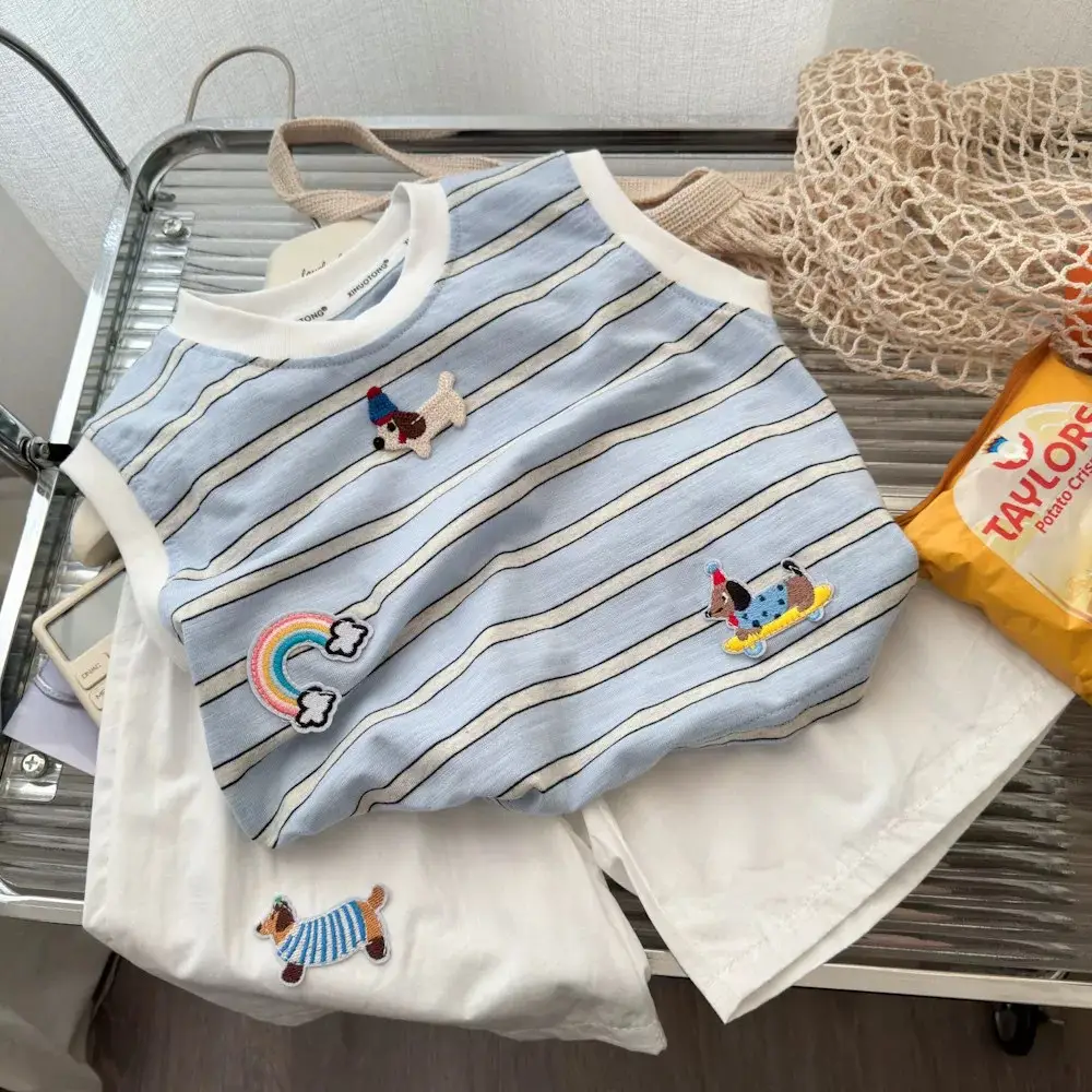 Boys Sleeveless Vest & Shorts Set Summer 2025 - Image 4
