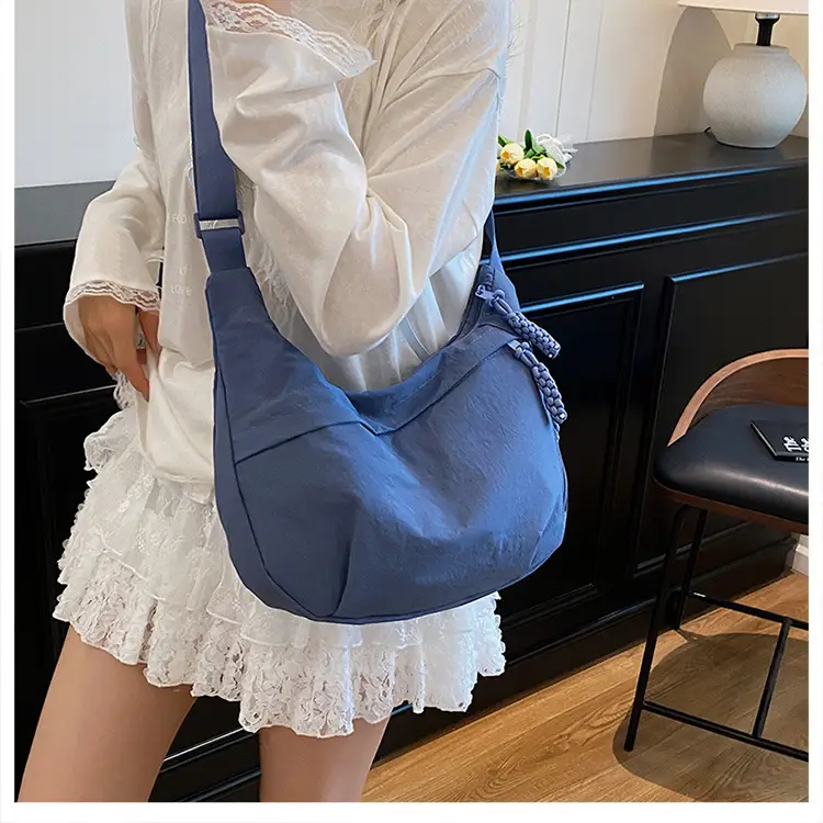 Orange Nylon Shoulder Bag for Women 2025 — feature 10