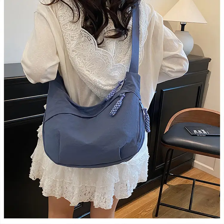 Orange Nylon Shoulder Bag for Women 2025 — feature 11