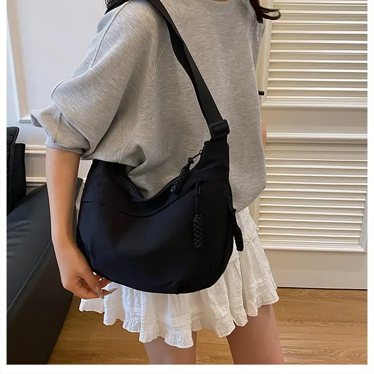 Orange Nylon Shoulder Bag for Women 2025 — feature 18