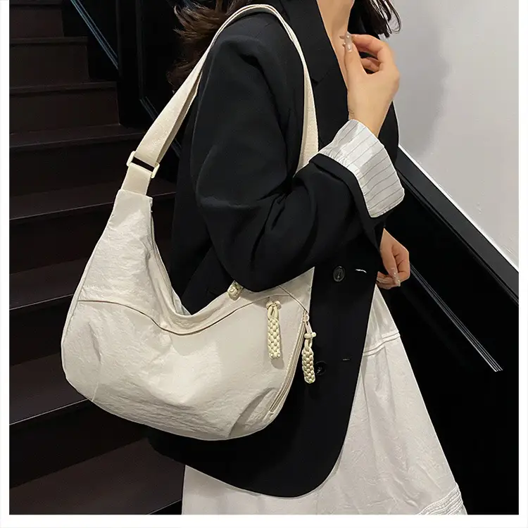 Orange Nylon Shoulder Bag for Women 2025 — feature 22