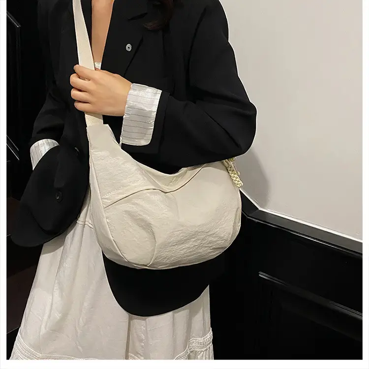 Orange Nylon Shoulder Bag for Women 2025 — feature 23